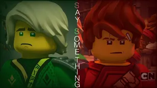 ~Kai & Lloyd~ // Say Something // Ninjago tribute |GreenFlame|