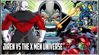 Jiren vs The X Men Universe -  DBS VS MARVEL