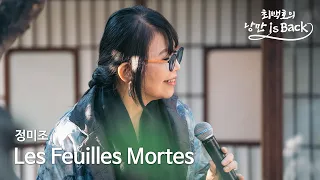 Les Feuilles Mortes (고엽) - 정미조 (최백호의 낭만이즈백)