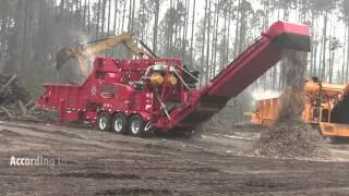 USCC 2016: Rotochopper B-66 horizontal grinder