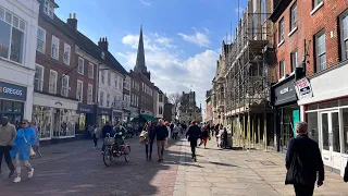 Walking in Chichester city centre
