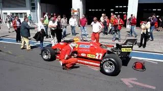 Ferrari F1 Gilles Villeneuve Legend Car Modena Trackdays 2011 Nürburgring [HD]