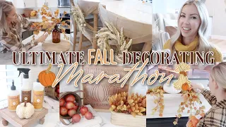 ULTIMATE FALL DECORATING MARATHON / FALL DECORATING IDEAS / FALL SHOPPING HAUL / TYPICALLY KATIE