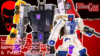 Legacy Deluxe BREAKDOWN & MENASOR: EmGo's Transformers Reviews N' Stuff