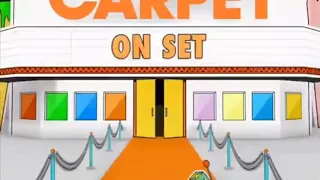 Nickelodeon Orange Carpet - Goosebumps