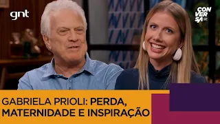 Gabriela Prioli sobre se reinventar, desafios na maternidade e seu livro | Conversa Com Bial | GNT