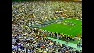 Super Bowl XIII Player Introductions - Dallas Cowboys vs Pittsburgh Steelers (1979)