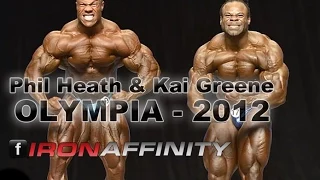 Phil Heath, Kai Greene: Battle for Olympia 2012 (Posing)