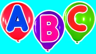 Alphabet Balloon Songs + More | ABC Songs & Nursery Rhymes for Toddler Learning