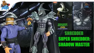 Shredder Secret of the Ooze & Super Shredder Shadow Master NECA 🐢Review🐢