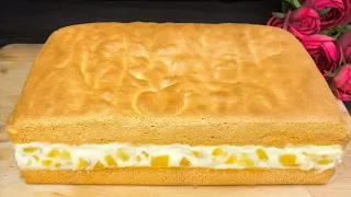 The secret to a delicate sponge cake that stands out with its taste! Anyone can repeat this!