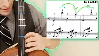 How to Play 4TH position on CELLO | Level Up Skills