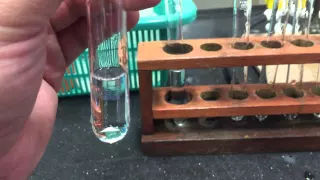 Cation Test: Aluminium Ions