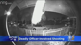 Home Security Video Shows Armed Suspect Being Shot, Killed By Long Beach Police