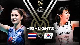 🇹🇭 THA vs. 🇰🇷 KOR - Highlights | Women's OQT 2023