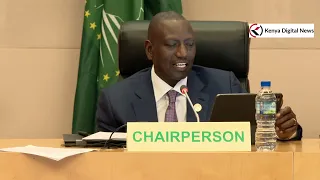 Ruto chairs a meeting of the Committee of African heads of State and Government on Climate Change!!