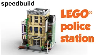 10278 LEGO® Police Station | Modular Buildings Speedbuild