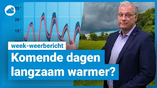 Weerbericht: geleidelijk warmer komende week?