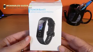 Honor Band 5 Unboxing, erste Einrichtung und Huawei Health App Verbindung