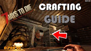 7 days to die | Crafting guide | Alpha 20