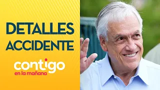 "NO SE DIERON CUENTA": Así fue el accidente que sufrió Sebastián Piñera - Contigo en la Mañana