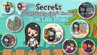SECRETS IN TOCA LIFE WORLD that you probably didn't know 😜💕 | Toca Boca Secrets | NecoLawPie