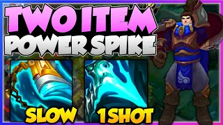 *NEW* Two Item POWERSPIKE on Garen Mid Lane! (One Shot Build)| riste | League of Legends