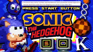 Sonic the Hedgehog (1991) Cut Content and Version Differences