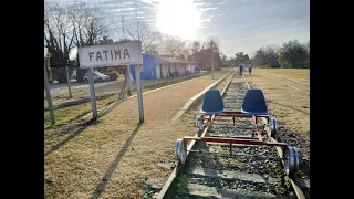 Compacto de noticias Nº 169  -  Pasos bajo nivel - La “Rail bike” Argentina fabricada en Fátima.