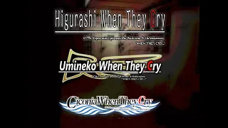 1 Hour of When They Cry Horror/Ambient/Unsettling Music Mix [Higurashi/Umineko/Ciconia]