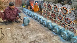 incredible Mass Production of Electrical Motors with Amazing Productivity