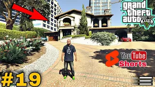 TRYING TO DESTROY MICHAEL HOUSE IN GTA 5 #Shorts