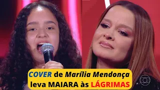 ✅COVER de Marília Mendonça leva MAIARA às LÁGRIMAS na TV - Gabriela Muniz cantou Flor e o Beija-flor