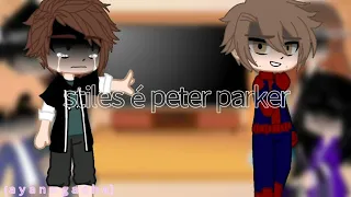 teen wolf reagindo a stiles é peter parker(contém bl)||sad Scott||