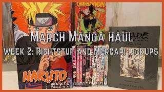 March Manga Haul | Week 2: Rightstuf and Mercari pickups