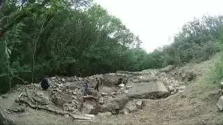 Раскопки древнего храма под Судаком (Timelapse)