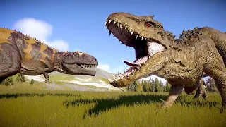 LARGE CARNIVORE BATTLE ROYALE NW AMERICA  - Jurassic World Evolution 2