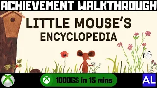 Little Mouse's Encyclopedia (Xbox) Achievement Walkthrough