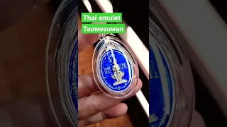 Thai amulet taowesuwan protection bring luck #thaiamulet #luckycharm #wealth #lucky #authentic