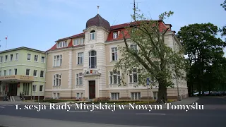 1. sesja Rady Miejskiej w Nowym Tomyślu