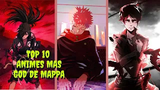 Los 10 mejores ANIMES del ESTUDIO MAPPA!!!