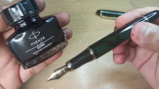 How to Fill ink in Fountain pen फाउंटेन पेन में ink कैसे भरे #how #howto