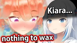 "Kiara: I have nothing to wax on me" 𝙂𝙪𝙧𝙖: