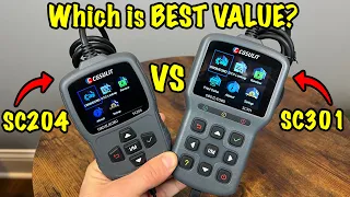 CGSULIT SC204 vs SC301 - Which is the Best Value Code Reader?