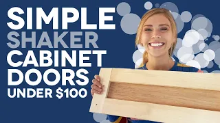 Simple Shaker Cabinet Doors Under $100