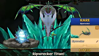 RIPWRECKER Max Level 150 Titan Mode - Dragons: Rise of Berk