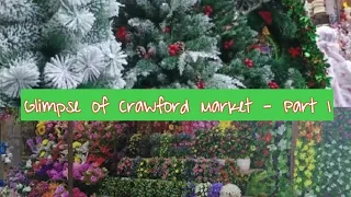 Crawford Market Mumbai - Part 1 | Christmas collection 2022 | Biggest Market of Mumbai