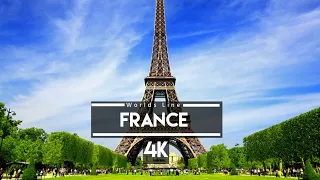 France 4K 🇨🇵- Scenic Relaxation Film With Calming Music||WorldsLine