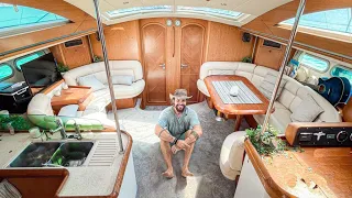 Dream Sailboat Saloon REFIT! For under 1k! Jeanneau 54DS