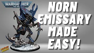 How to paint the Norn Emissary for Tyranids in #new40k!